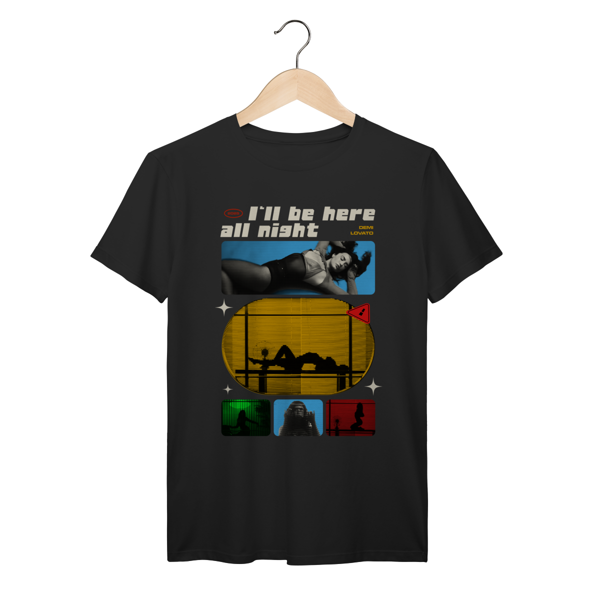 Camiseta Here all night - Demi Lovato