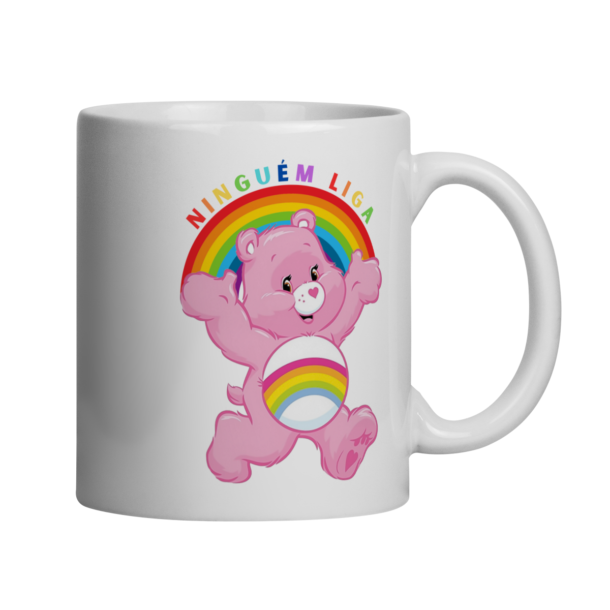 Nome do produto: Caneca Ninguém Liga