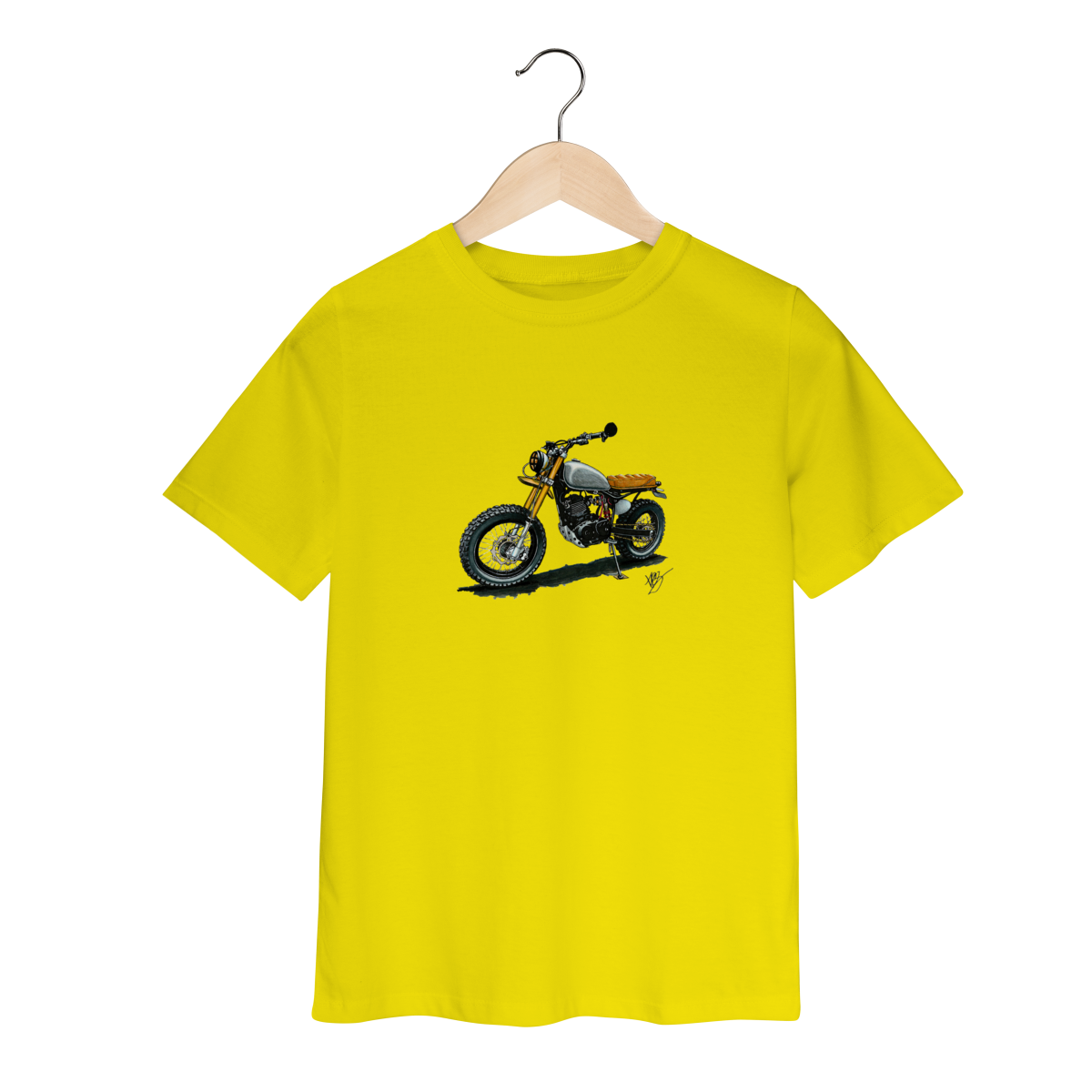 Scrambler Ride Camiseta Quality Infantil (2 a 8)