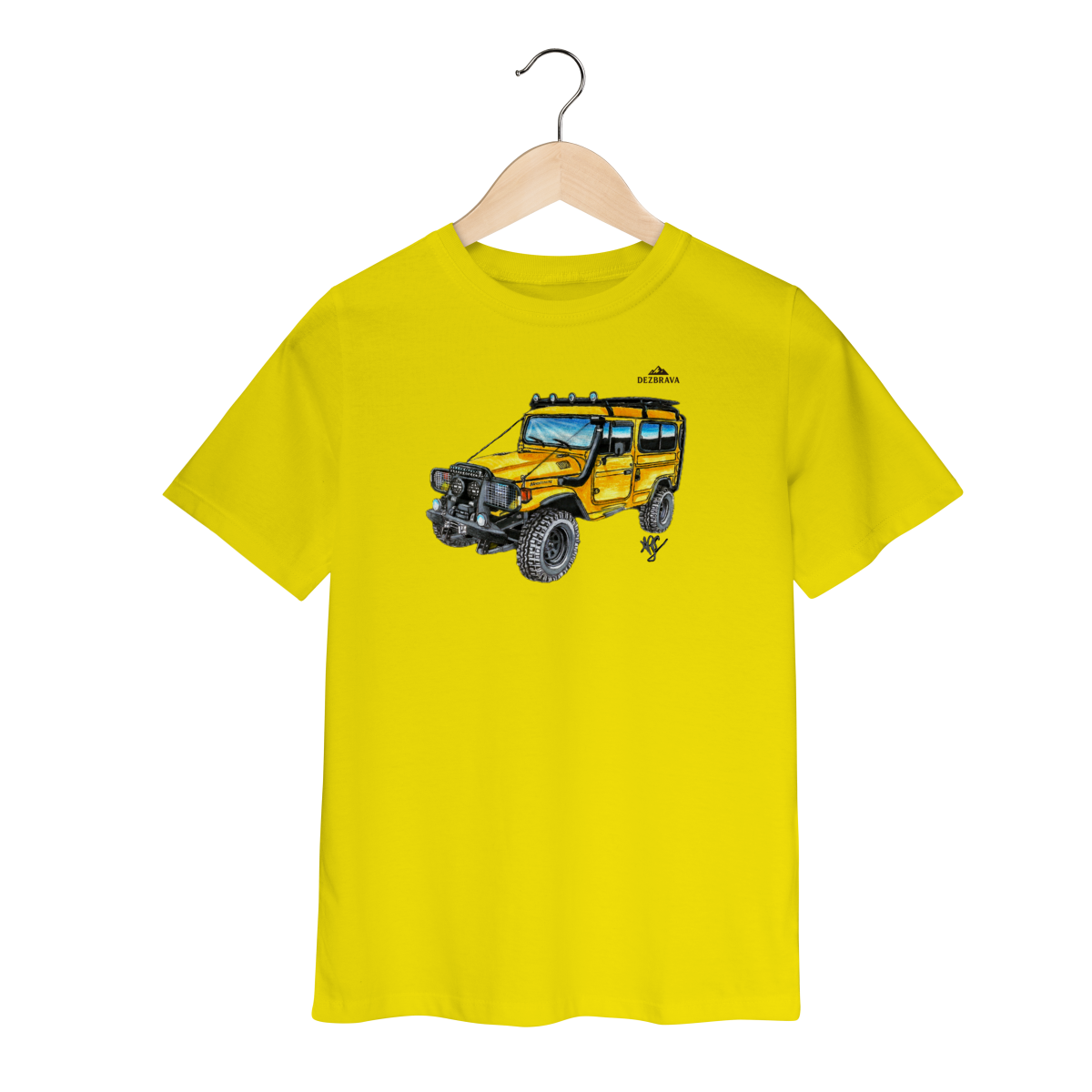 Nome do produto: Bandeirante Overland Camiseta Infantil (2 a 8)