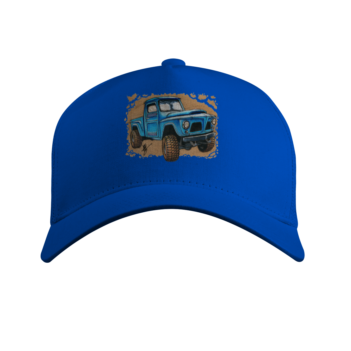 F75 Trail Cartoon Boné Prime Com Tela