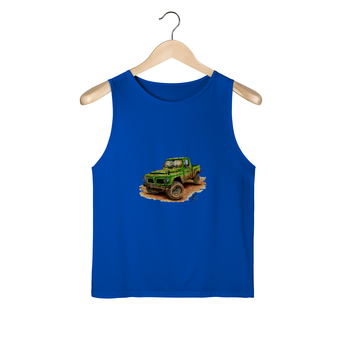 Nome do produto: F75 Green Action - Camiseta Regata Sport Dry UV