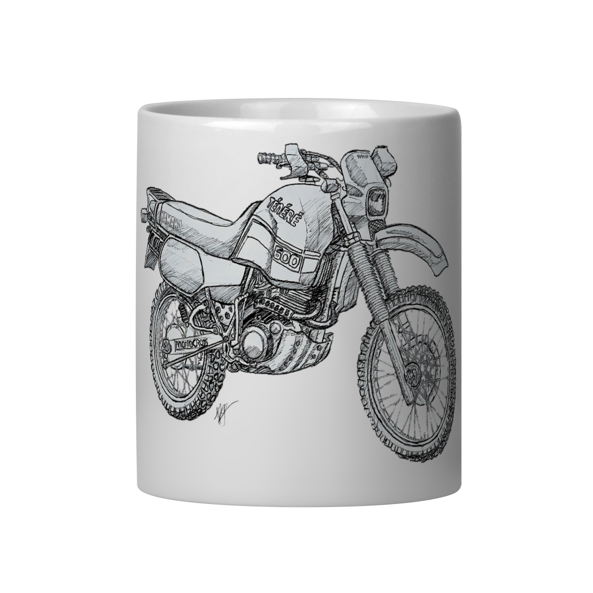 Caneca Ténéré Sketch 