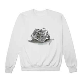 Jeep Willys Sketch | Moletom Fechado