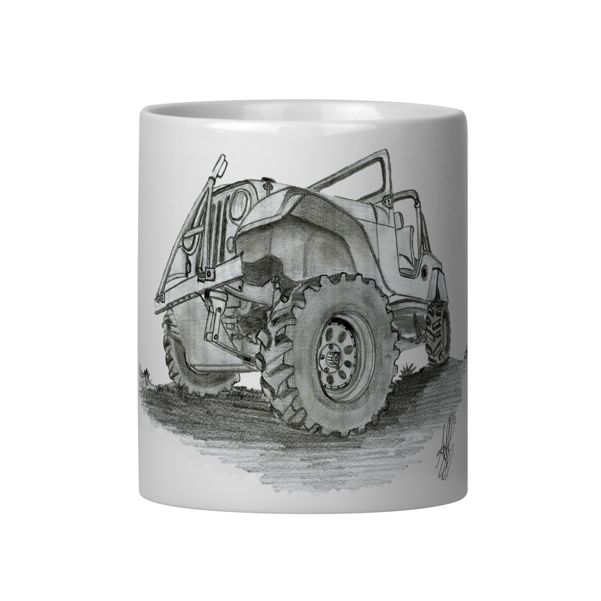 Caneca Jeep Willys Sketch