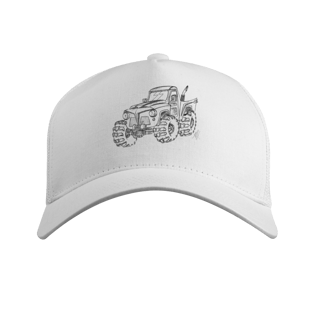 F75 Sketch Cartoon Boné Prime com tela