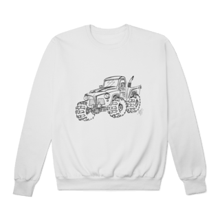 F75 Sketch Cartoon | Moletom Fechado