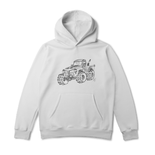 F75 Sketch Cartoon | Moletom Canguru