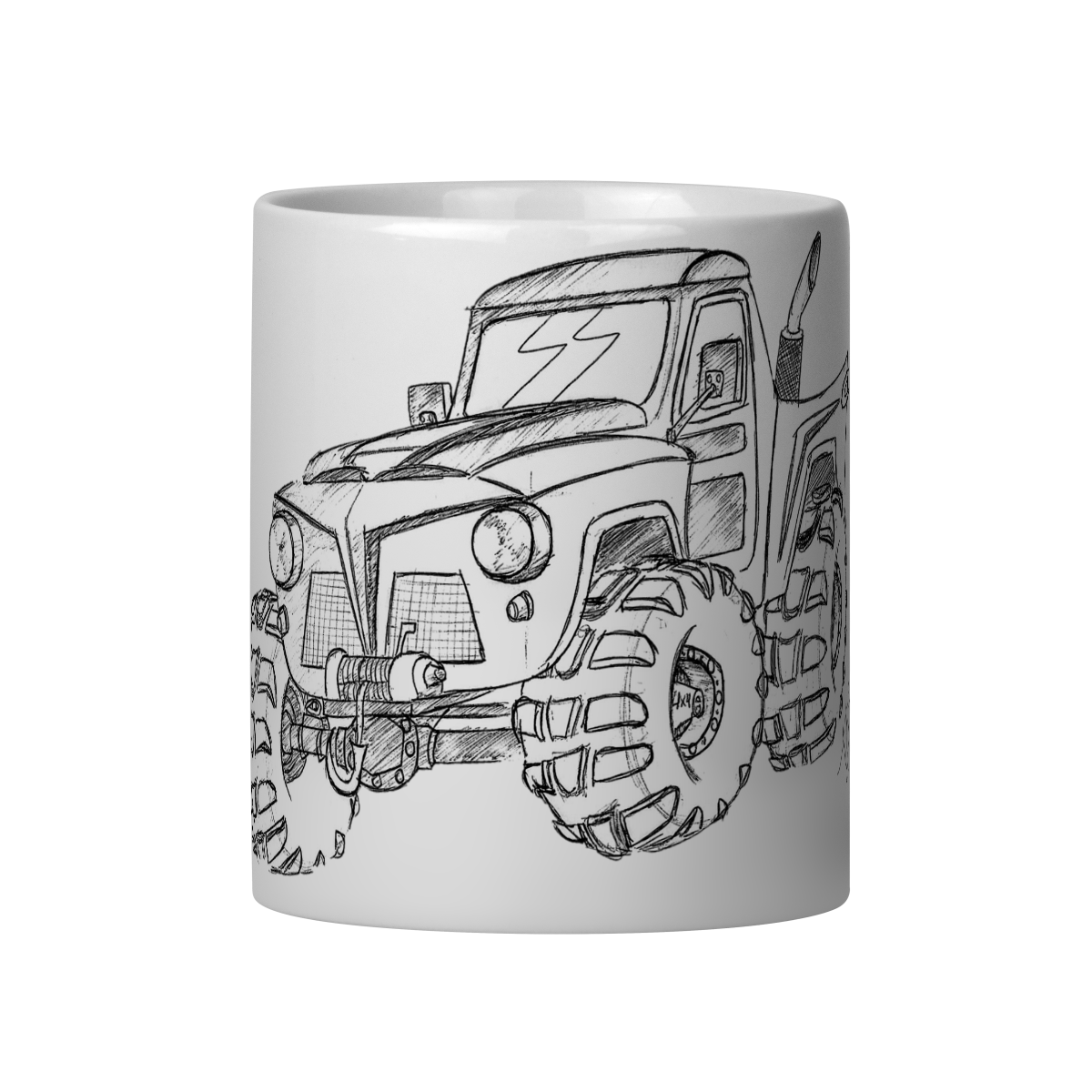 Caneca F75 Sketch Cartoon