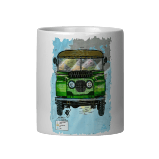 Caneca Land Rover Série 2 Múndi