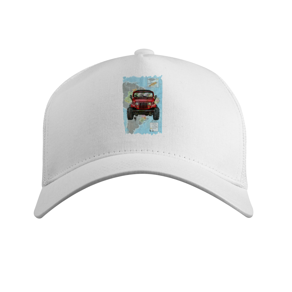 Jeep Wrangler Múndi Boné Prime com tela