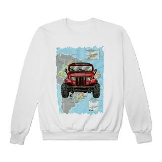 Jeep Wrangler Múndi | Moletom Fechado