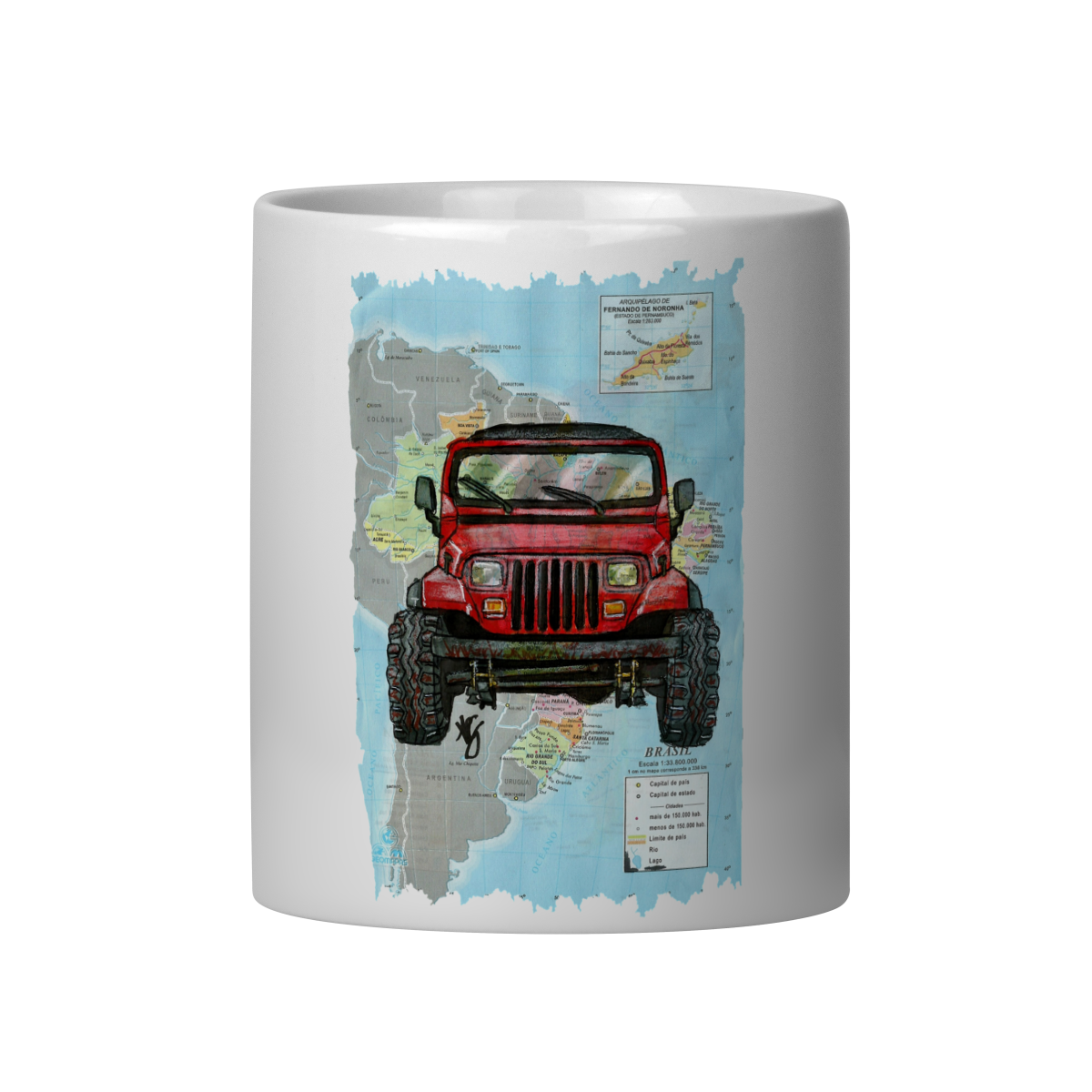 Caneca Jeep Wrangler Múndi 