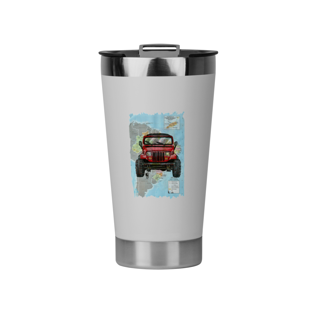 Copo Térmico Jeep Wrangler Múndi 