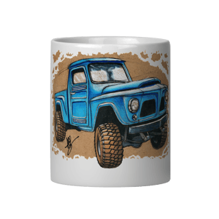 Caneca F75 Trail Cartoon 