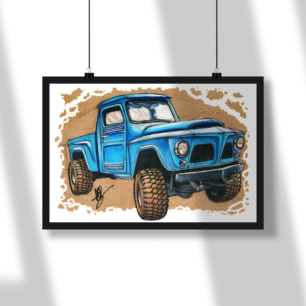 Poster F75 Trail Cartoon