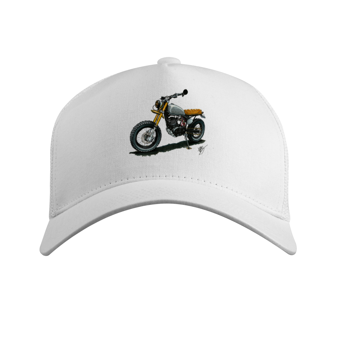 Scrambler Ride Boné Prime Com Tela