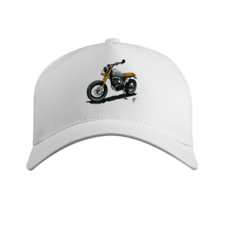 Scrambler Ride Boné Prime Com Tela