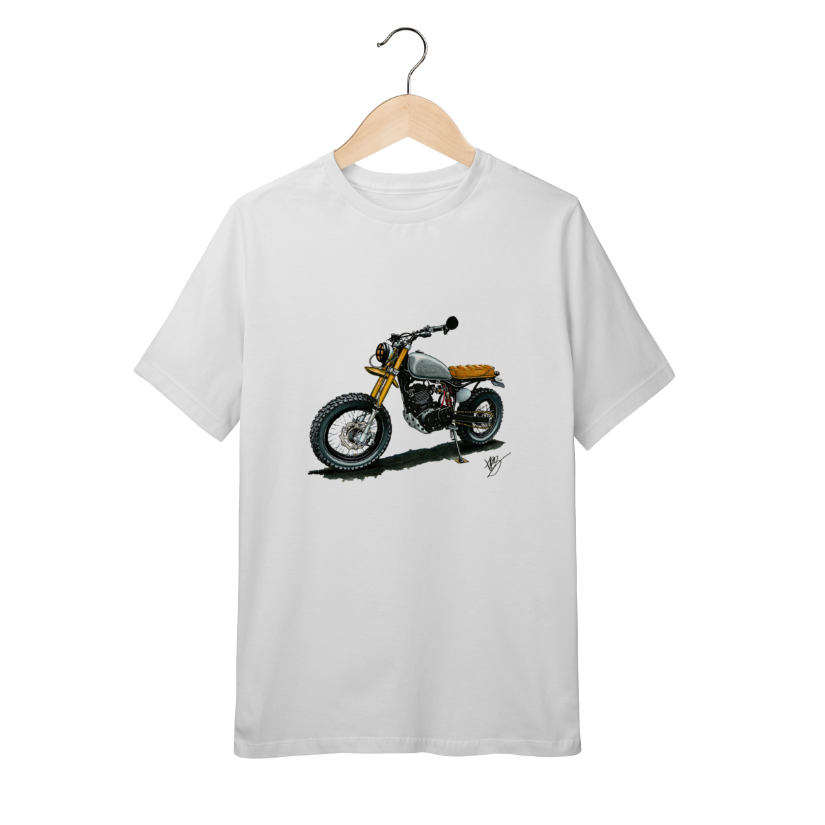 Scrambler Ride Camiseta Quality Infantil (10 a 14)