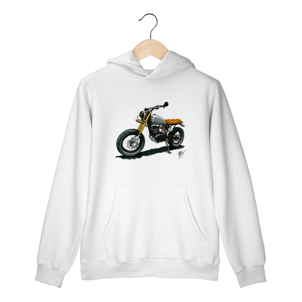 Scrambler Ride Moletom Canguru