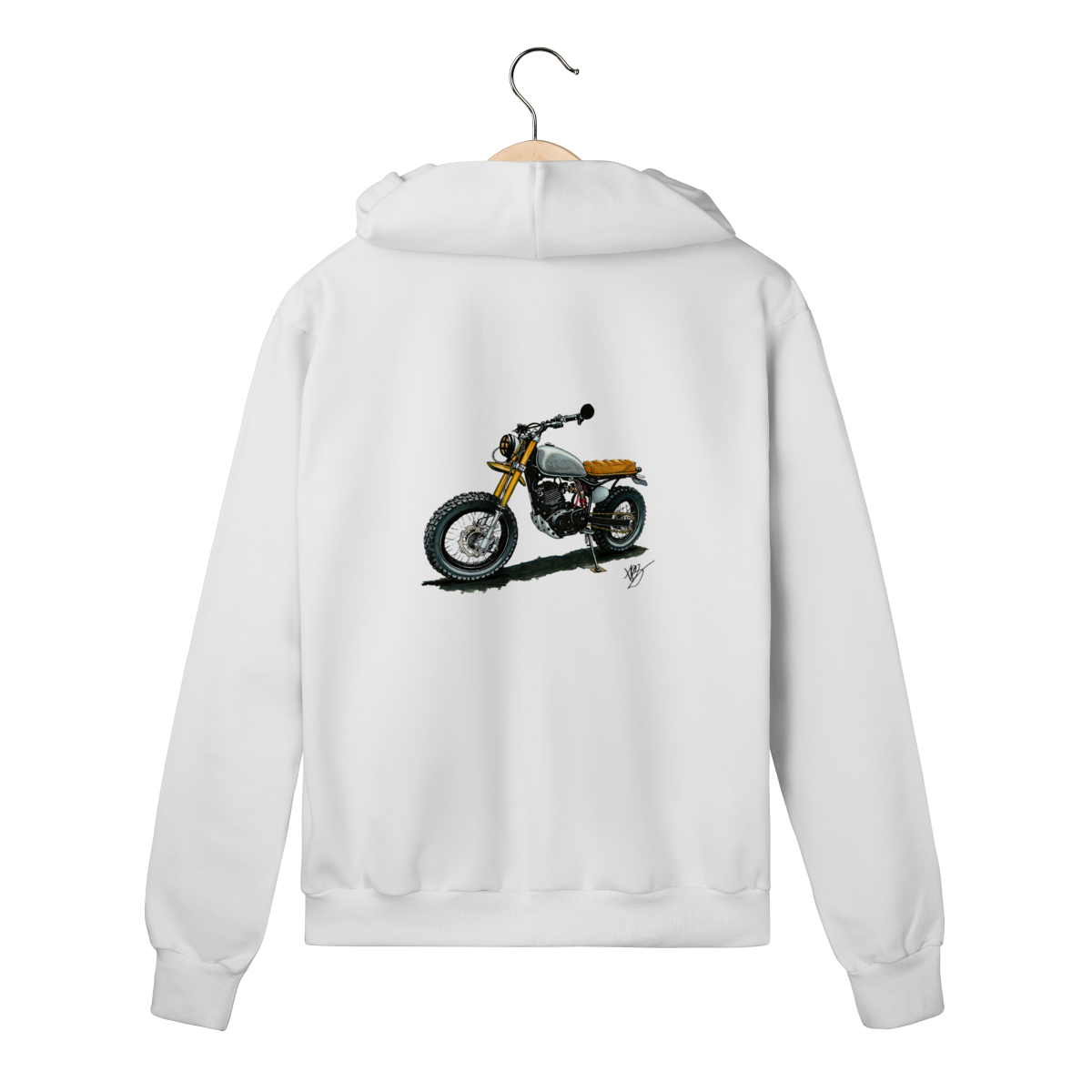 Scrambler Ride Moletom Zíper