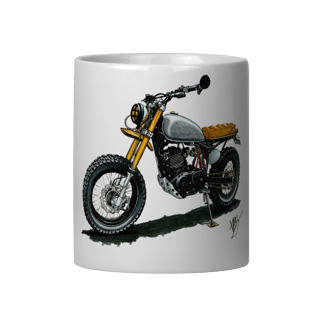 Scrambler Ride Caneca