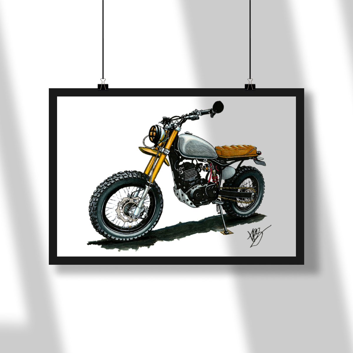 Scrambler Ride Poster