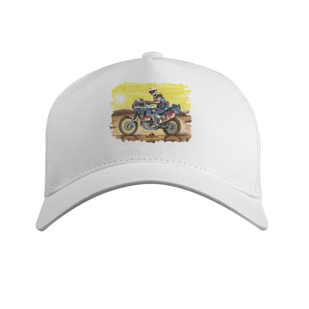 Africa Twin Dakar Boné Prime Com Tela