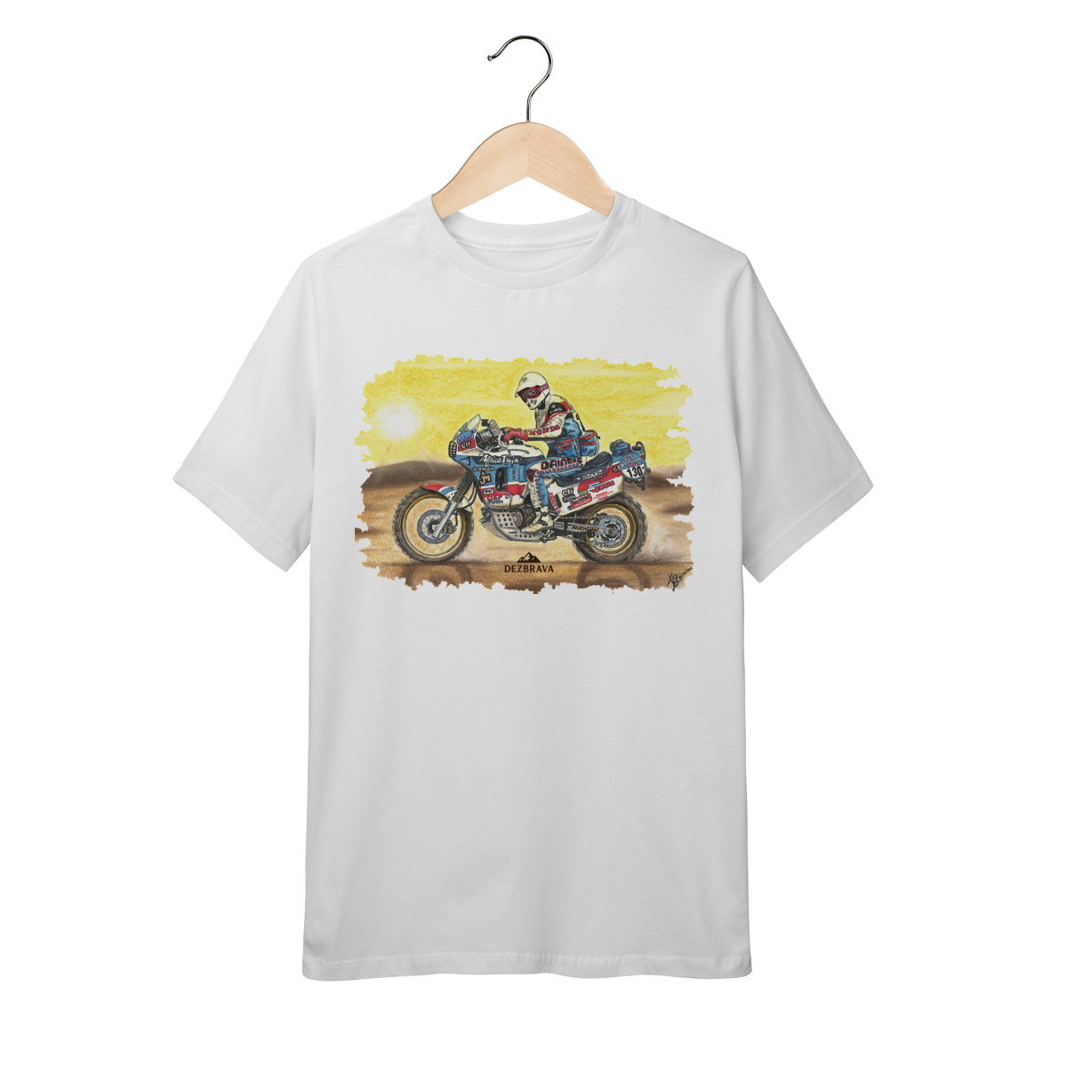 Africa Twin Dakar Camiseta Infantil (10 a 14)