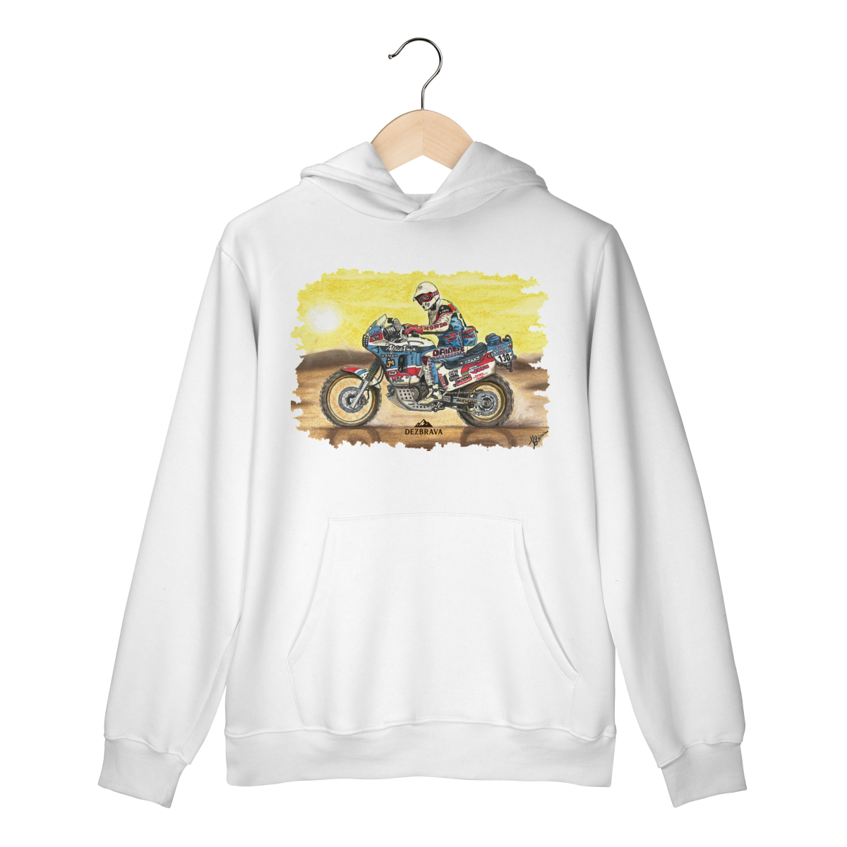 Africa Twin Dakar Blusa Moletom Canguru