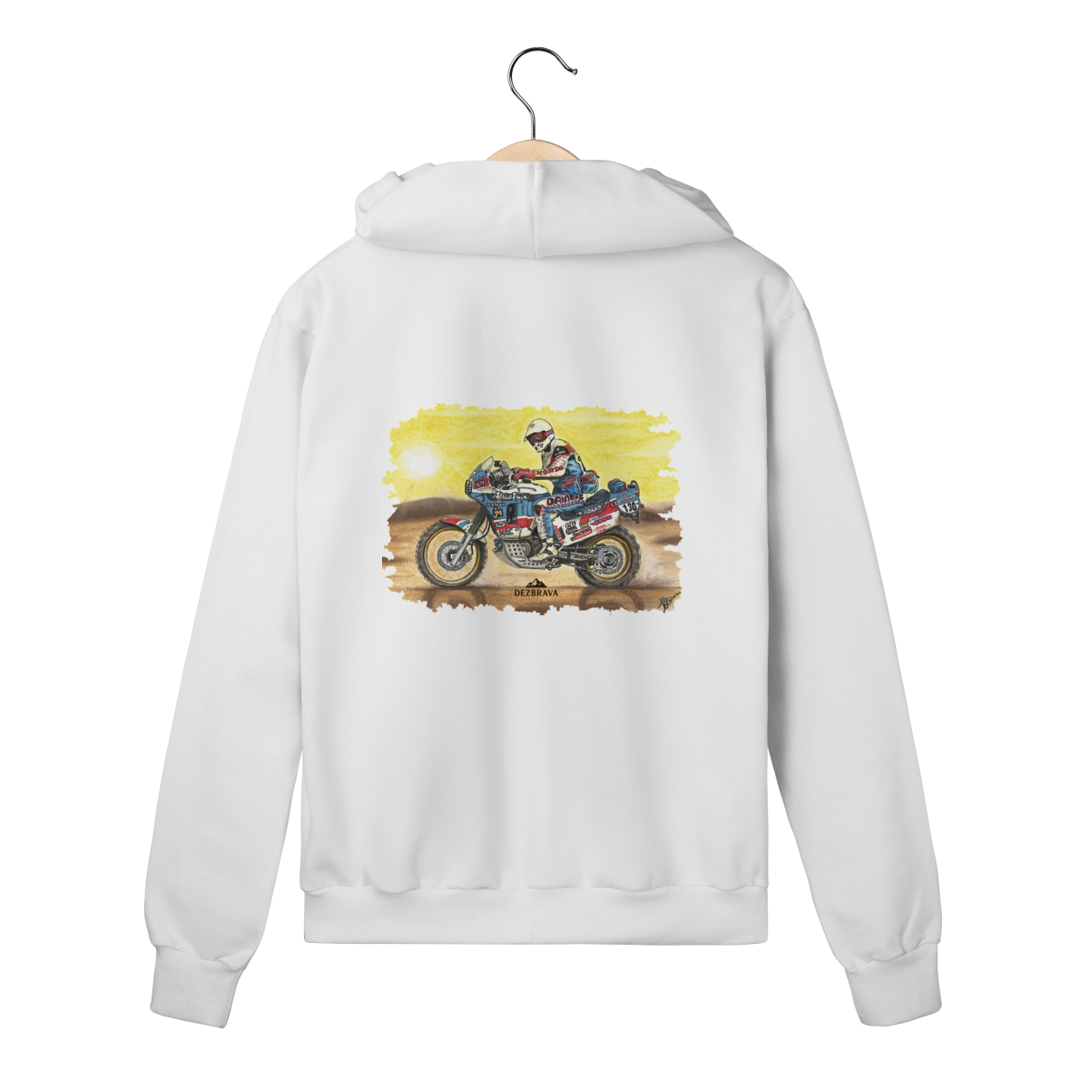 Africa Twin Dakar Blusa Moletom Zíper