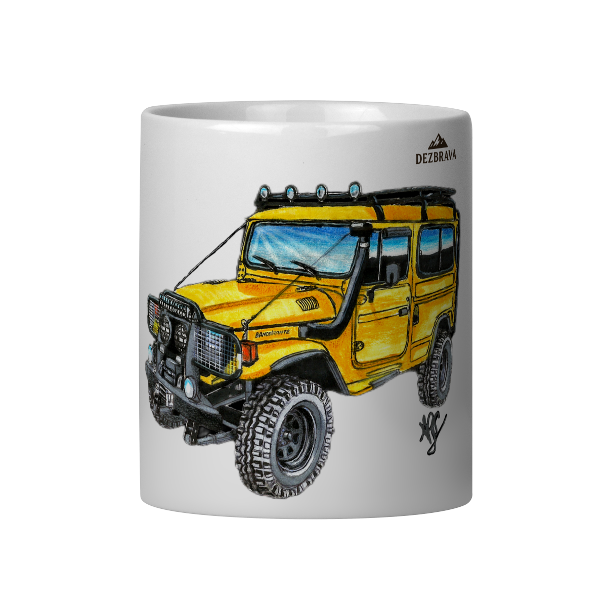 Nome do produto: Bandeirante Overland Caneca