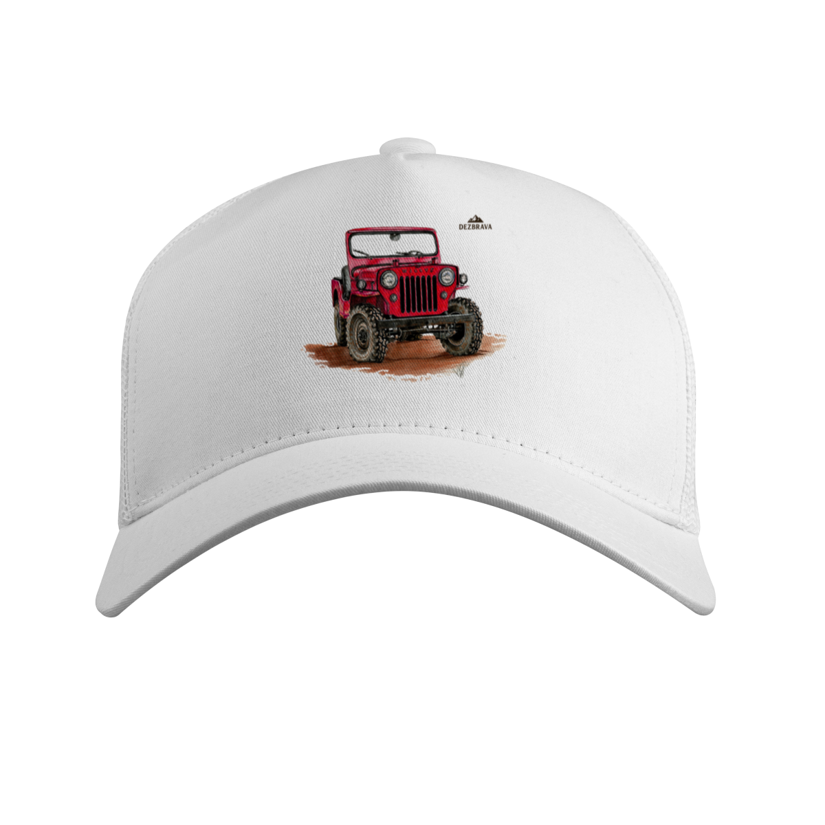 Willys Cj3 Boné Prime Com Tela