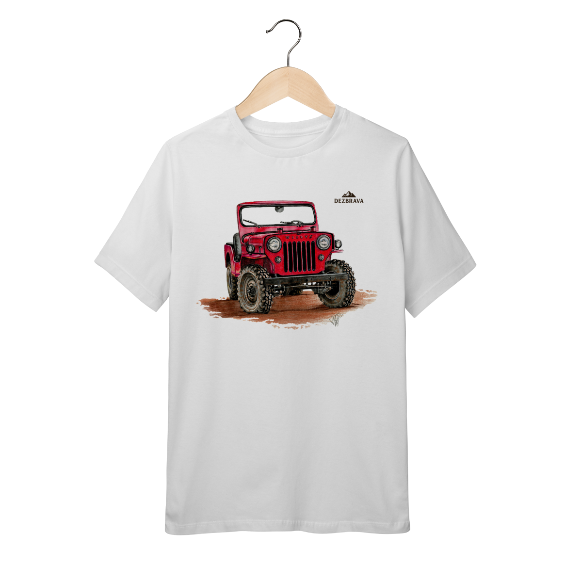 Willys Cj3 Camiseta Infantil (10 a 14)
