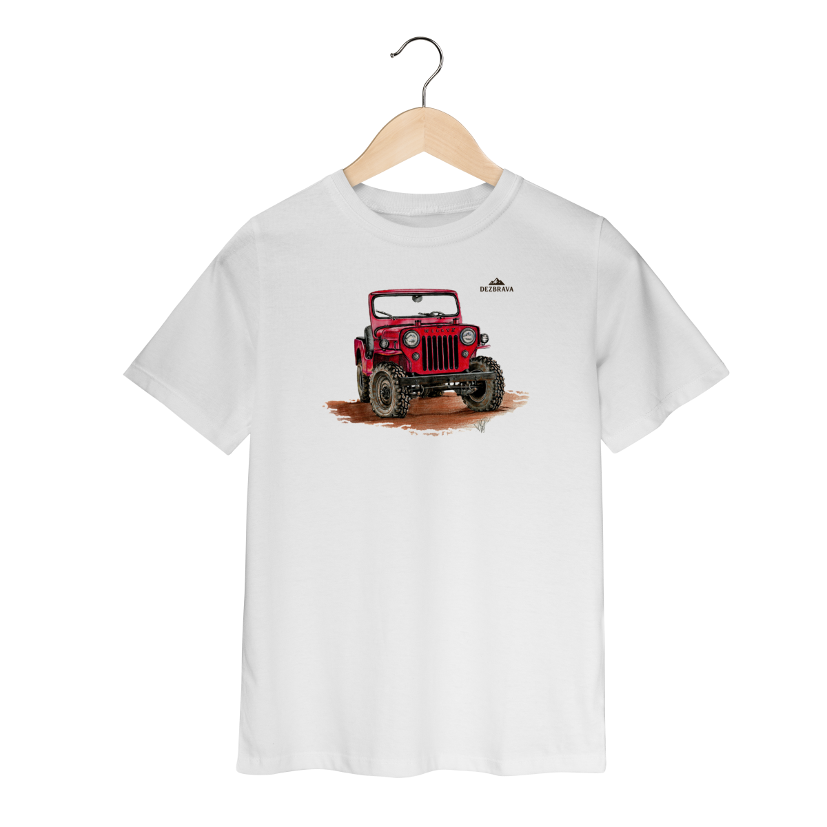 Nome do produto: Willys Cj3 Camiseta Infantil (2 a 8)