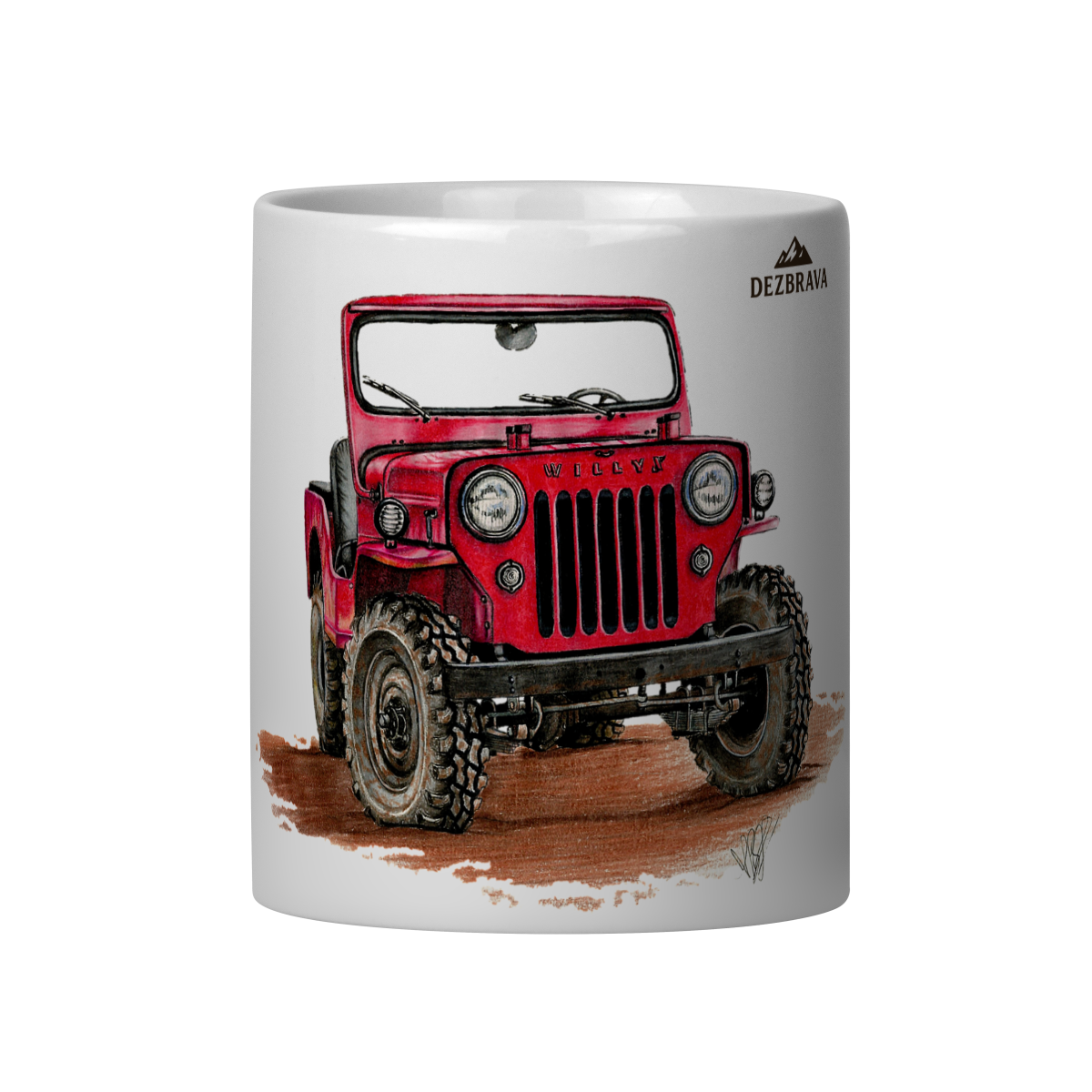 Willys Cj3 Caneca