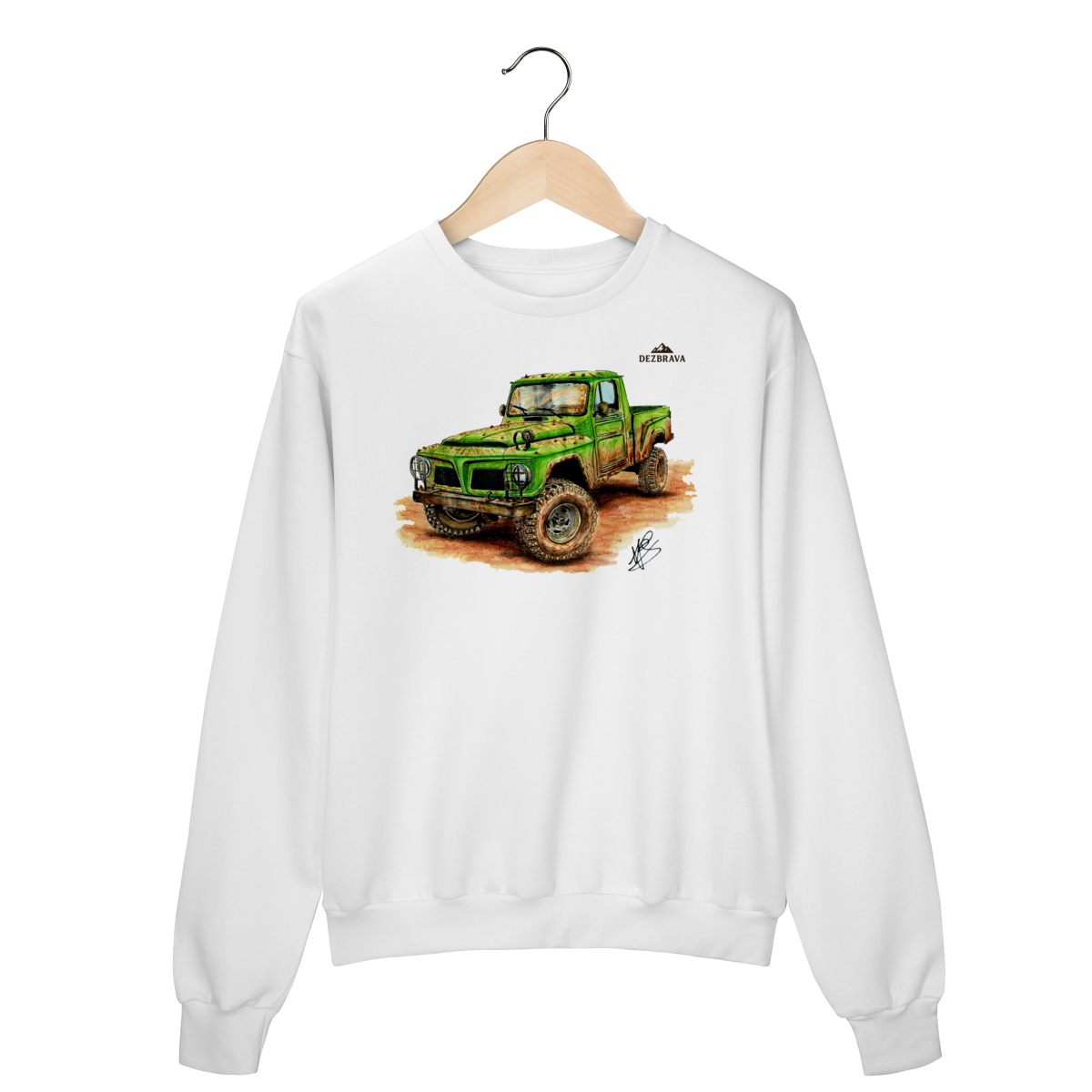 Nome do produto: F75 Green Action Blusa Moletom