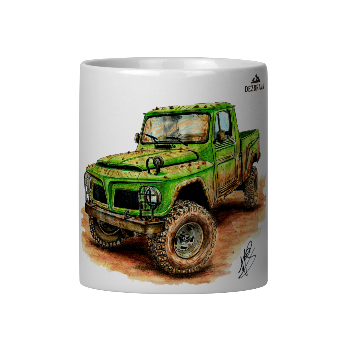 Nome do produto: F75 Green Action Caneca