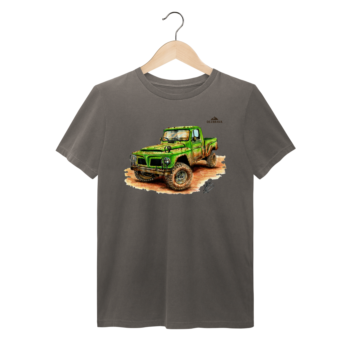 Nome do produto: F75 Green Action Camiseta Estonada