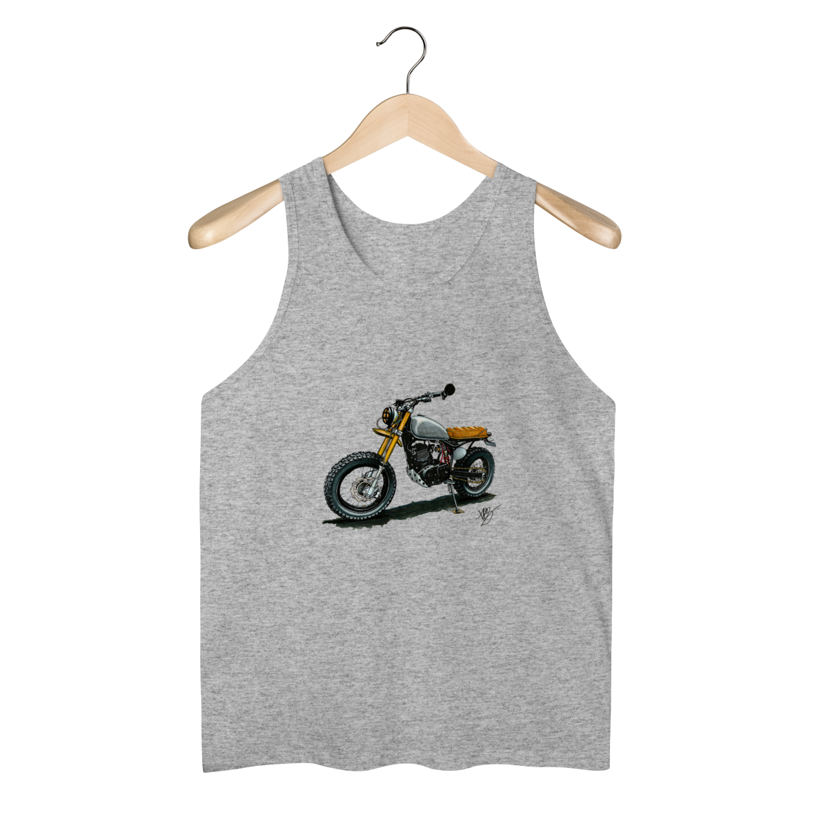 Scrambler Ride Camiseta Regata Quality