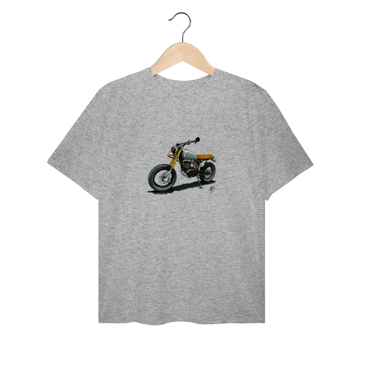 Scrambler Ride Camiseta Plus Size