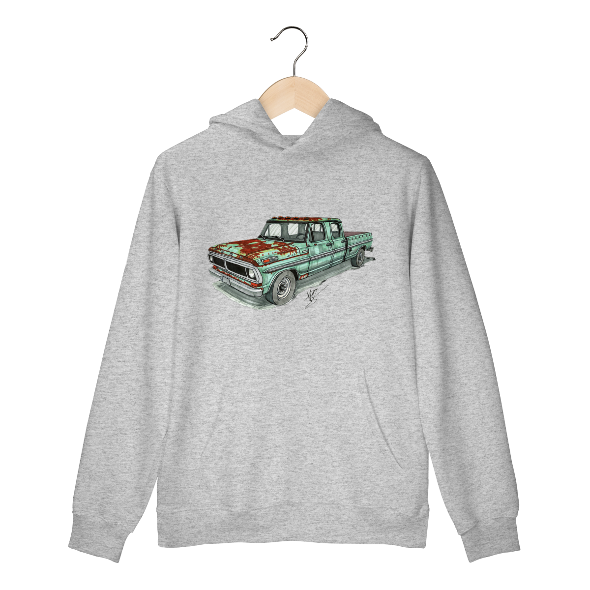 Rusty Ford Moletom Prime Canguru