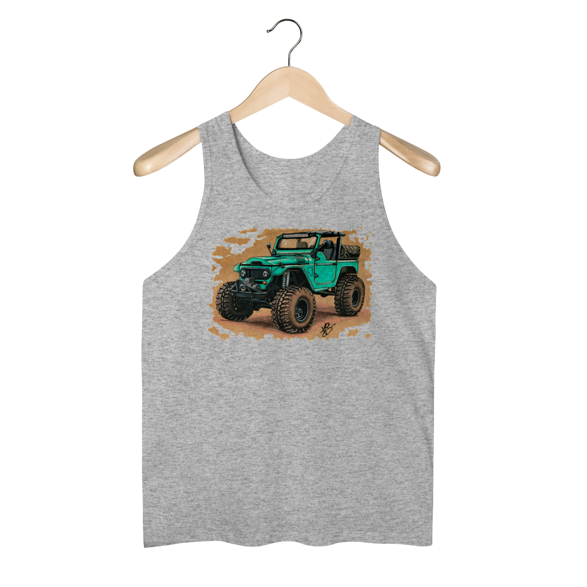 Nome do produto: Land Cruiser Camper Camiseta Regata Quality