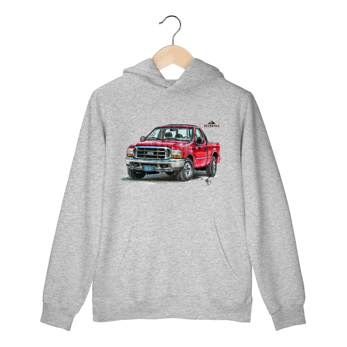 F250 Moletom Canguru