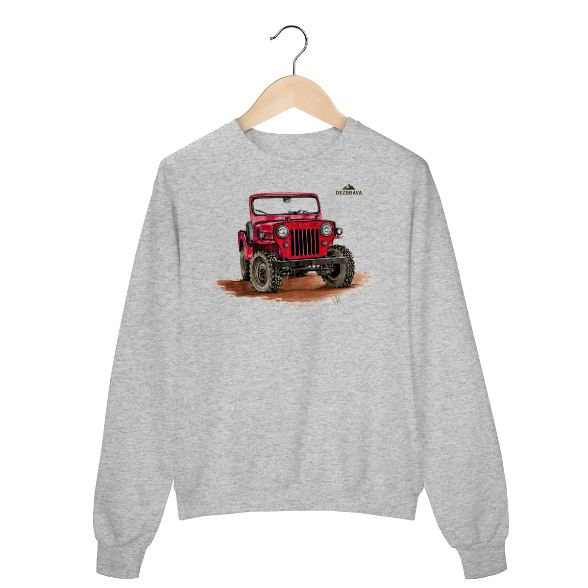 Willys Cj3 Blusa Moletom