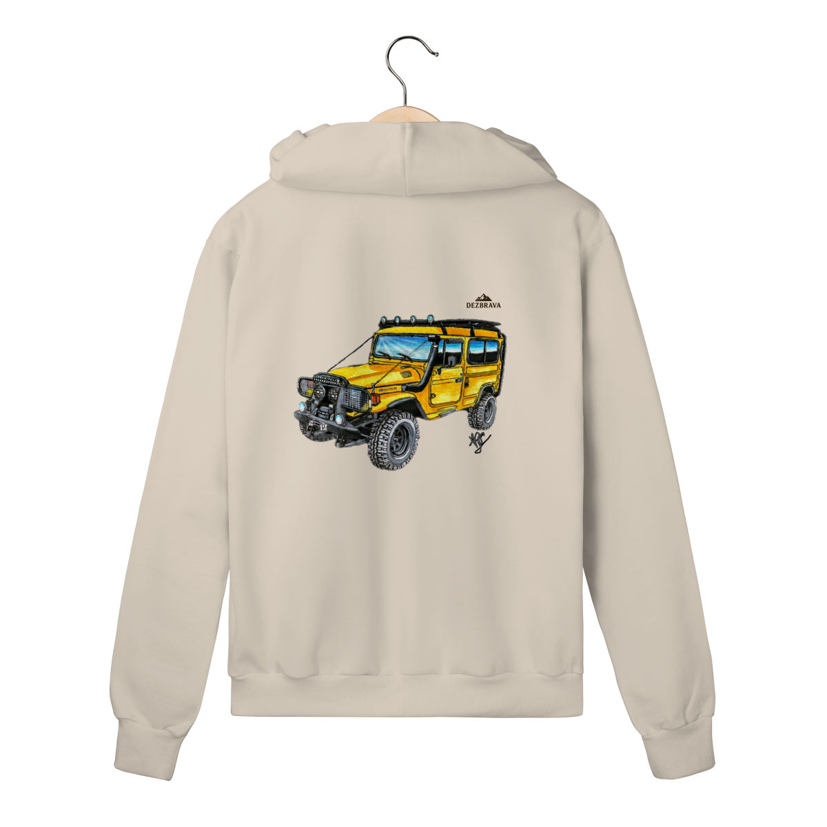 Bandeirante Overland Blusa Moletom Zíper