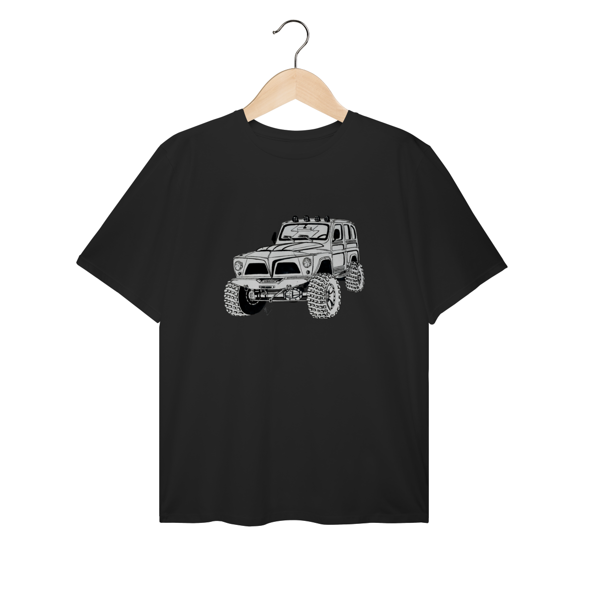 Nome do produto: Rural Willys Sketch | Plus Size