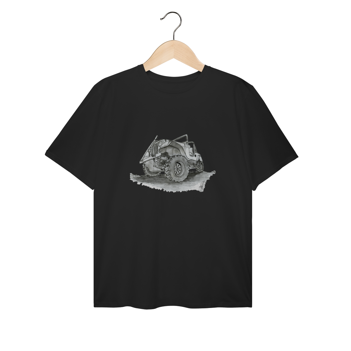 Jeep Willys Sketch | Plus Size