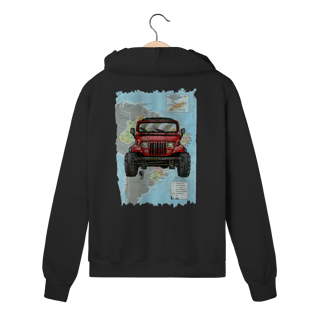 Jeep Wrangler Múndi | Moletom Zíper