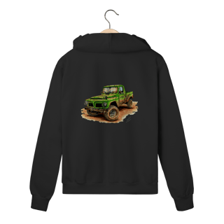 F75 Green Action - Moletom Zíper